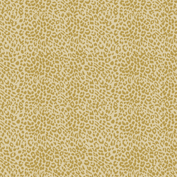 Small Leopard in Gold Glow on Soft Taupe