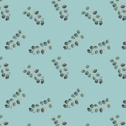 Foliage in Pacific Blue