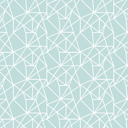 Cracked Ice in Glacier Blue