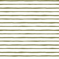 Artisan Stripe in Jungle on White