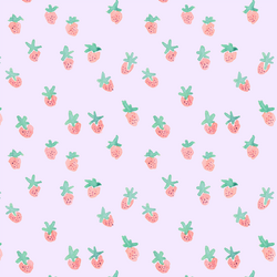 Strawberries on Top in Lavender