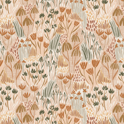 Forest Floral in Cookies and Cream