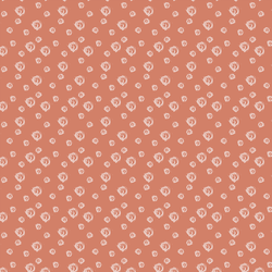Sketched Dot in Blush on Shaded Coral