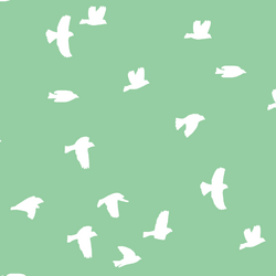 Flock Silhouette in Sprout