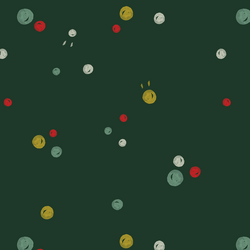 Twinkling Lights in Dark Pine