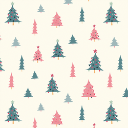 Holiday Forest in Ivory