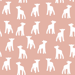 Lamb Silhouette in Quartz