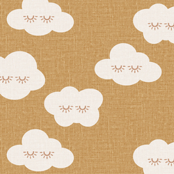 Sleepy Clouds in Mustard