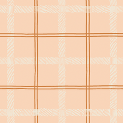 Textured Tartan in Frosted Pink