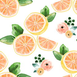 Lemonade Floral in Citrus