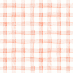 Large Garden Gingham in Sweet Blossom
