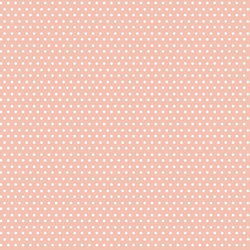Polka Dots in Light Peach