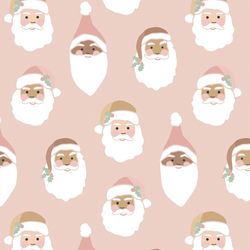 A Santa Party in Winter Blush