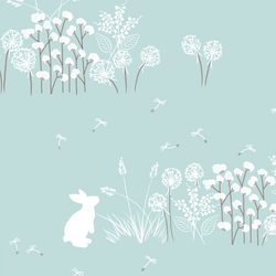 Bunnys Day Out in Glacier Blue