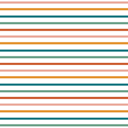 Sweet Stripes in Vintage Fruit Bright