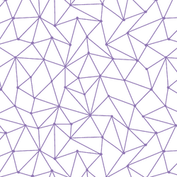 Astral Nights in Amethyst on White