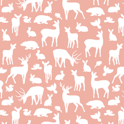Forest Friends in Peony