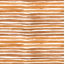 Watercolor Wash Stripe in Warm Gold