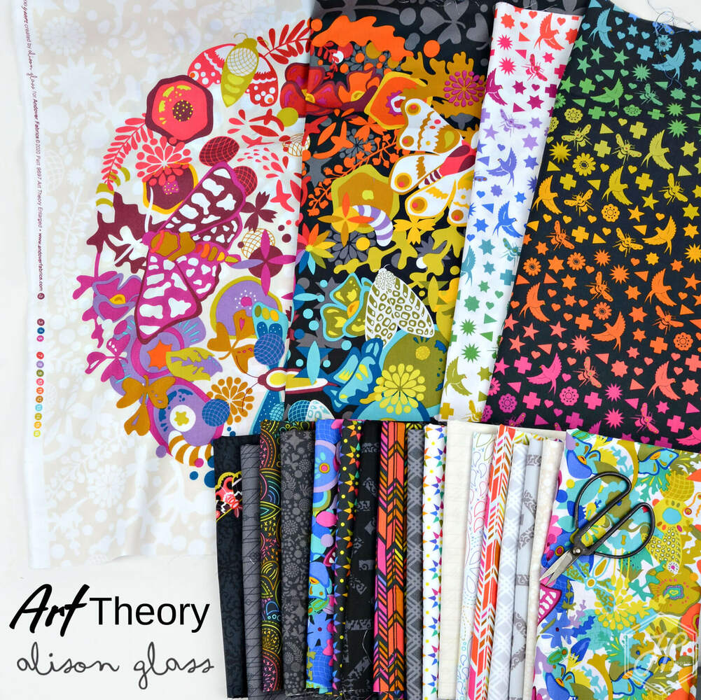 Art Theory Fabric by Alison Glass Hawthorne Supply Co