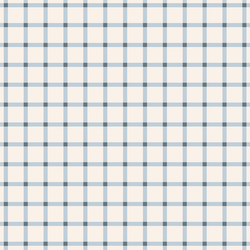 Sunshine Gingham in Light Periwinkle