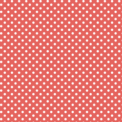 Tiny Dot in Salmon