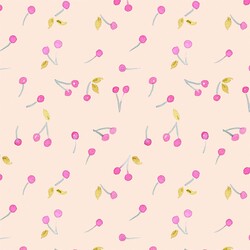 Ice Cream Cherry in Peach Swirl