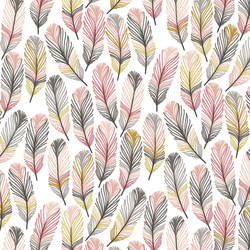 Feathers in Redwood Berry