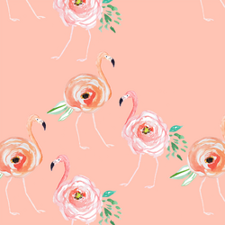 Birds of a Feather in Pink Sand
