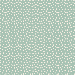 Scalloped Polka Dots in Sweet Mint