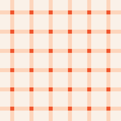 Large Sunshine Gingham in Cherry Blush