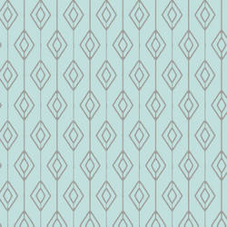 Diamond Curtain in Glacier Blue