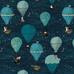 Flight in Evening