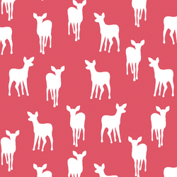 Fawn Silhouette in Passion