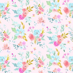 May Flowers in Peony Pink