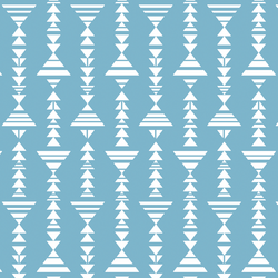Little Tribal Stripe in Surf