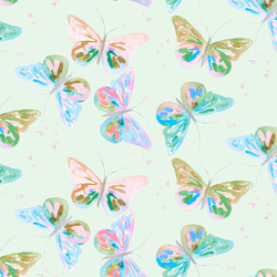 Butterflies in Soft Clover