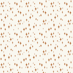 Starry Night in Bronze on Cream