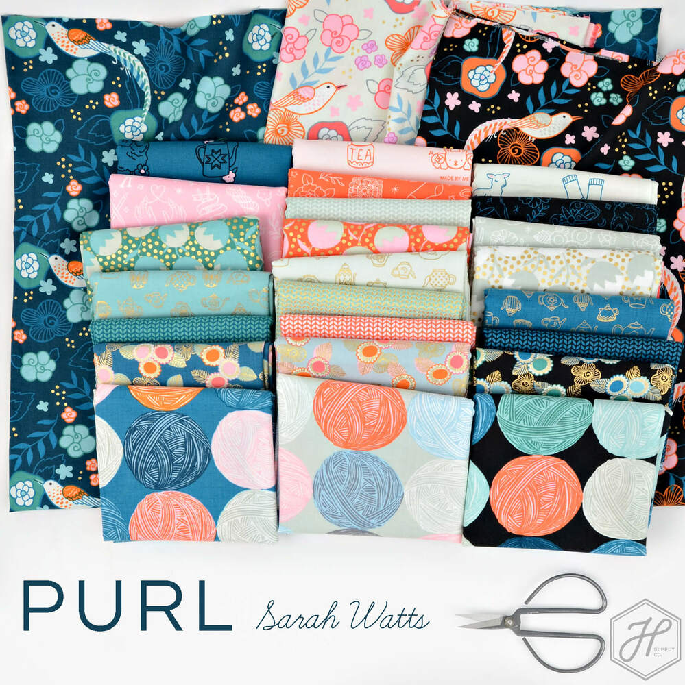 Purl Fabric by Sarah Watts Hawthorne Supply Co