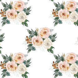 Frosted Bouquet in Snow White