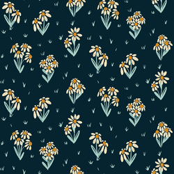 Wild Daisies in Inkwell