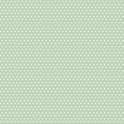 Polka Dots in Minty Green
