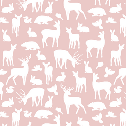 Forest Friends in Blush