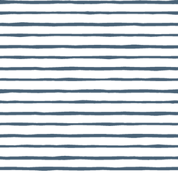 Artisan Stripe in Twilight on White