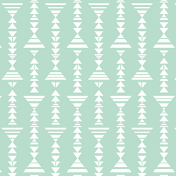 Little Tribal Stripe in Mint