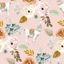 Big Garden Llama in Pink