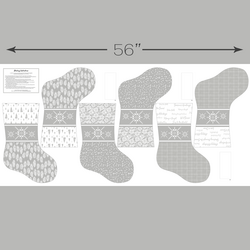 Stockings Panel in Pebble