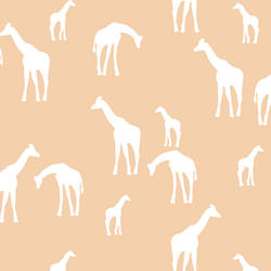 Giraffe Silhouette in Nectar