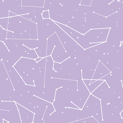 Star Charts in Lilac