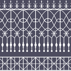 Garden Gate in Ink