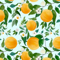 Large Oranges in Spring Breeze